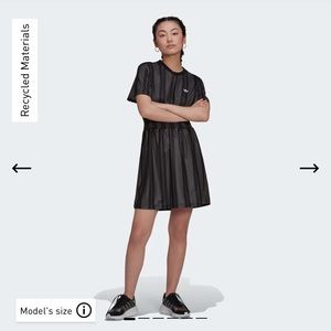 Adidas Smocked Stripe Dress | Soccer Dress